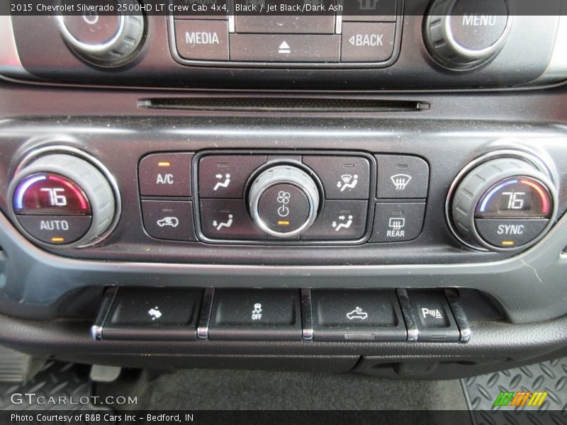 Black / Jet Black/Dark Ash 2015 Chevrolet Silverado 2500HD LT Crew Cab 4x4