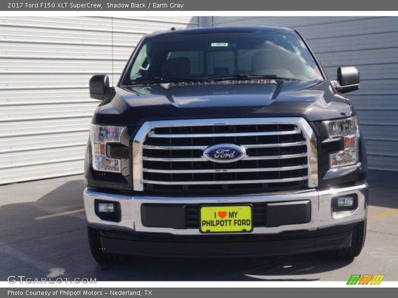 Shadow Black / Earth Gray 2017 Ford F150 XLT SuperCrew