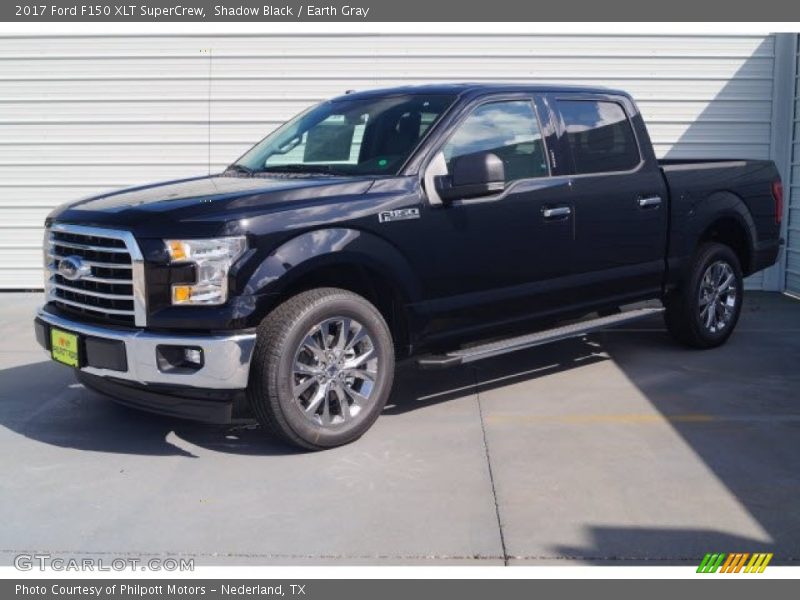 Shadow Black / Earth Gray 2017 Ford F150 XLT SuperCrew