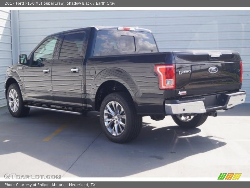Shadow Black / Earth Gray 2017 Ford F150 XLT SuperCrew