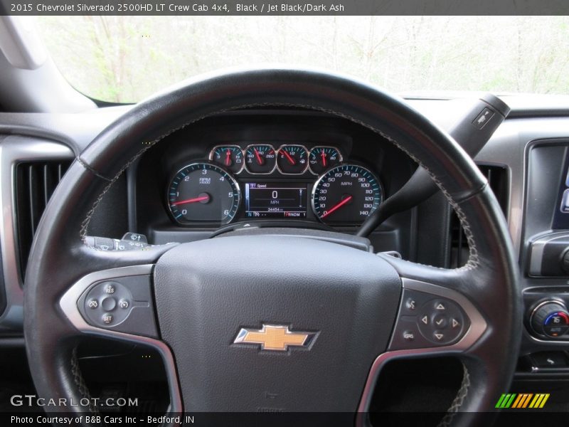 Black / Jet Black/Dark Ash 2015 Chevrolet Silverado 2500HD LT Crew Cab 4x4