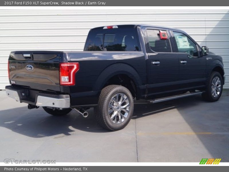 Shadow Black / Earth Gray 2017 Ford F150 XLT SuperCrew