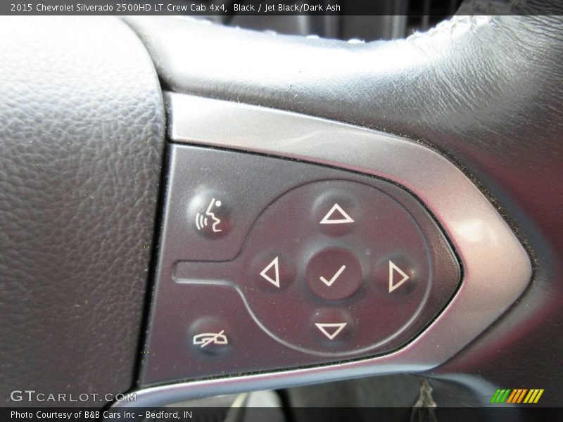 Black / Jet Black/Dark Ash 2015 Chevrolet Silverado 2500HD LT Crew Cab 4x4