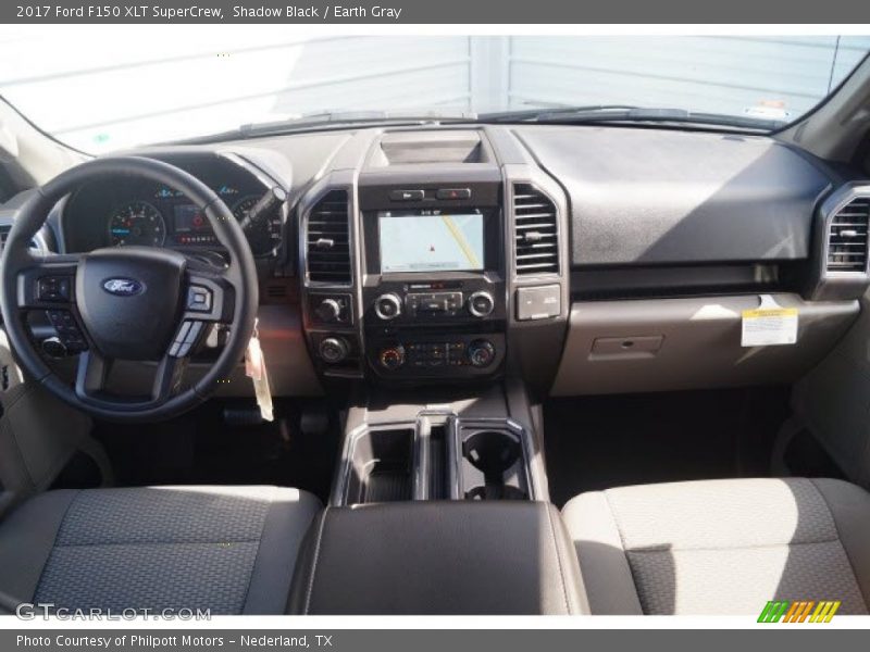 Shadow Black / Earth Gray 2017 Ford F150 XLT SuperCrew