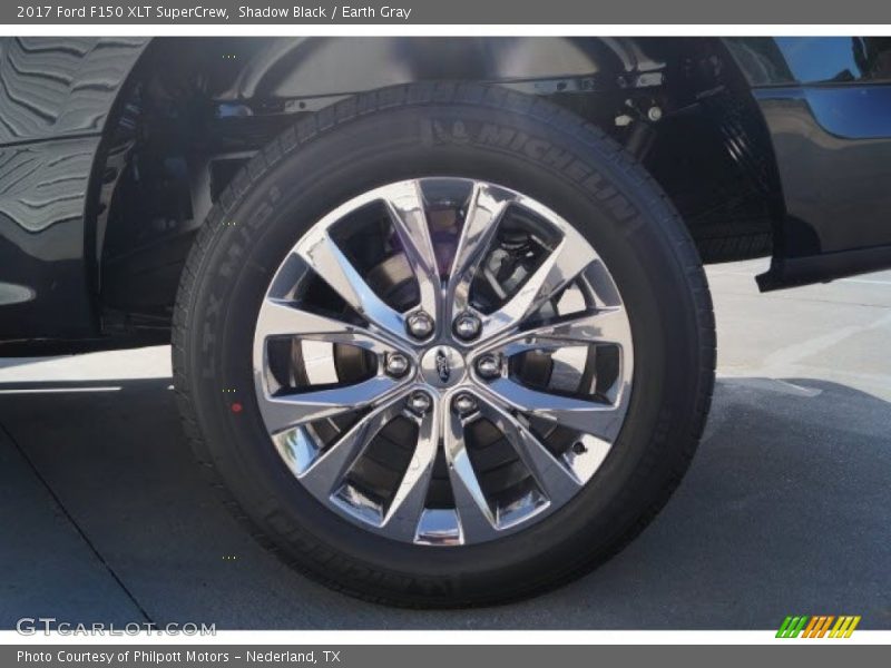 Shadow Black / Earth Gray 2017 Ford F150 XLT SuperCrew