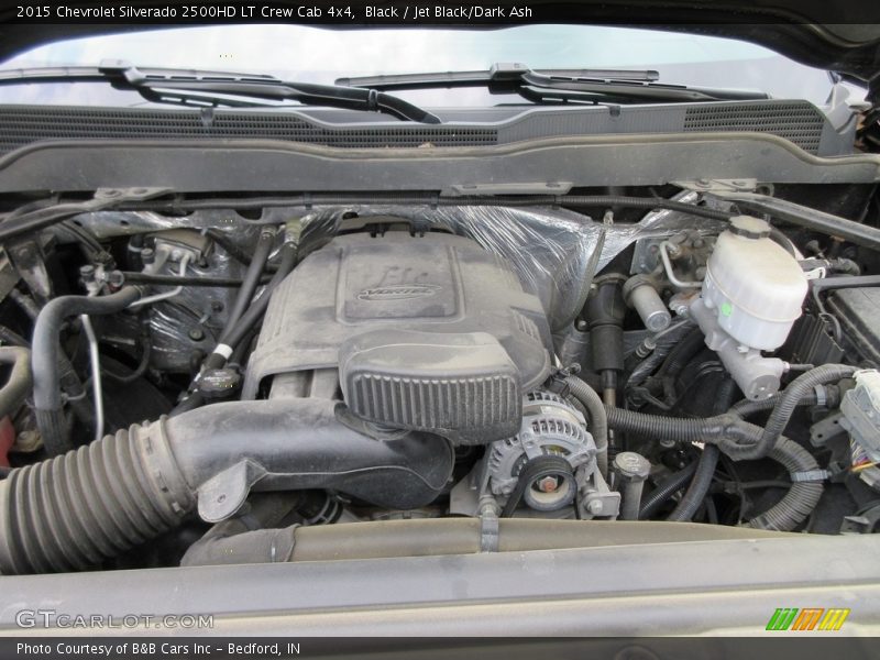 Black / Jet Black/Dark Ash 2015 Chevrolet Silverado 2500HD LT Crew Cab 4x4