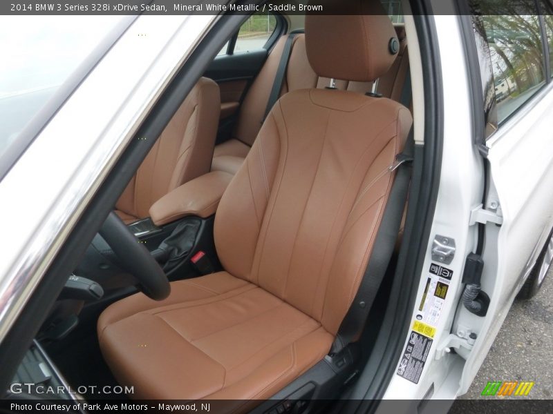 Front Seat of 2014 3 Series 328i xDrive Sedan