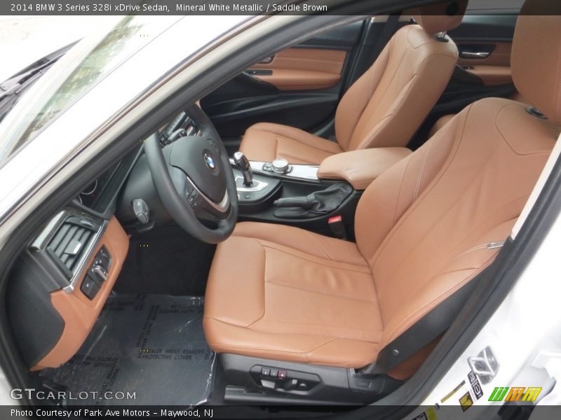 Front Seat of 2014 3 Series 328i xDrive Sedan