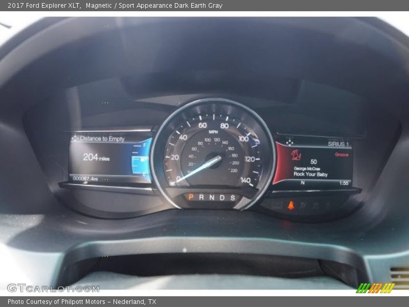 Magnetic / Sport Appearance Dark Earth Gray 2017 Ford Explorer XLT