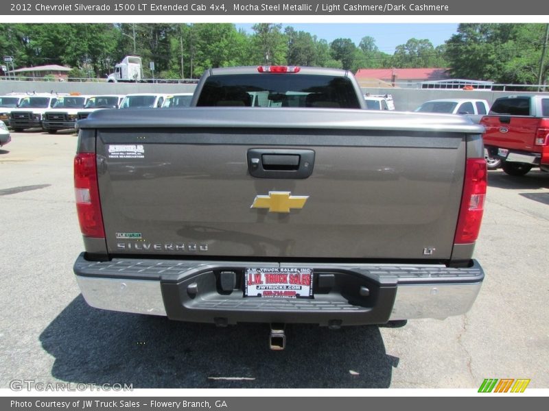Mocha Steel Metallic / Light Cashmere/Dark Cashmere 2012 Chevrolet Silverado 1500 LT Extended Cab 4x4