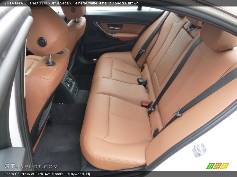 Rear Seat of 2014 3 Series 328i xDrive Sedan