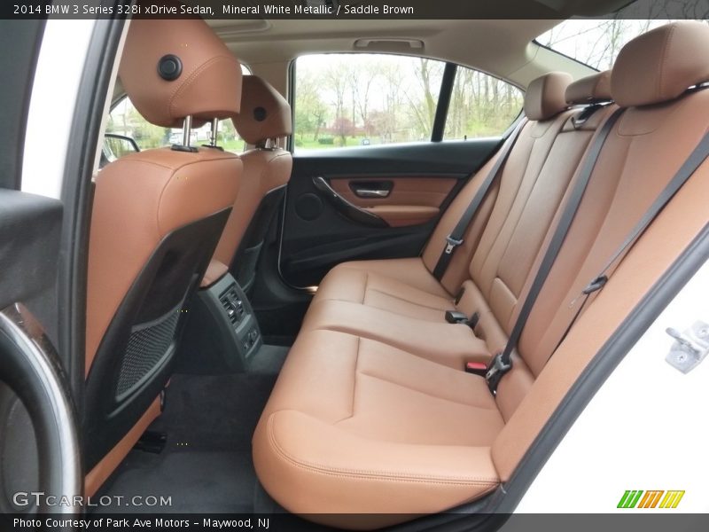 Rear Seat of 2014 3 Series 328i xDrive Sedan