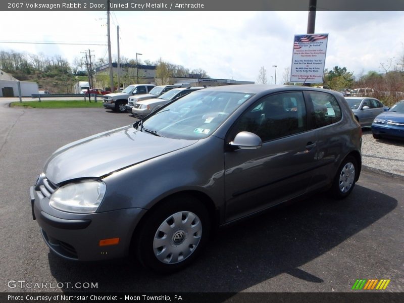 United Grey Metallic / Anthracite 2007 Volkswagen Rabbit 2 Door