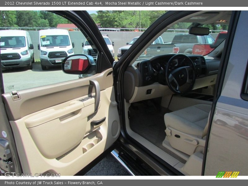 Mocha Steel Metallic / Light Cashmere/Dark Cashmere 2012 Chevrolet Silverado 1500 LT Extended Cab 4x4