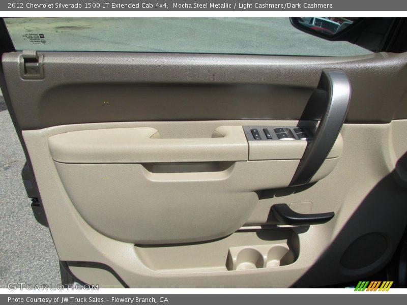Mocha Steel Metallic / Light Cashmere/Dark Cashmere 2012 Chevrolet Silverado 1500 LT Extended Cab 4x4