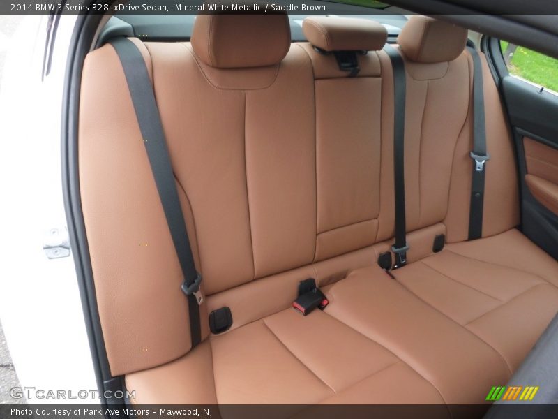 Rear Seat of 2014 3 Series 328i xDrive Sedan