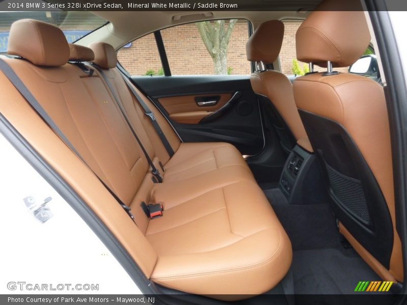 Rear Seat of 2014 3 Series 328i xDrive Sedan