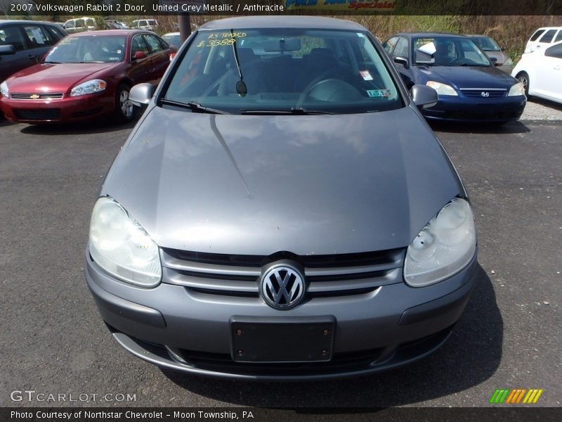 United Grey Metallic / Anthracite 2007 Volkswagen Rabbit 2 Door