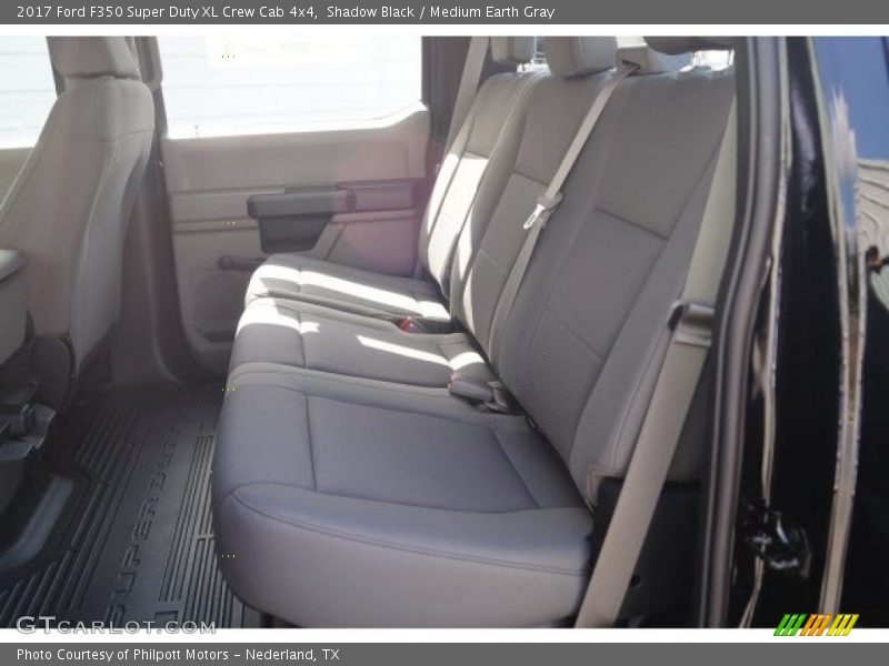 Shadow Black / Medium Earth Gray 2017 Ford F350 Super Duty XL Crew Cab 4x4