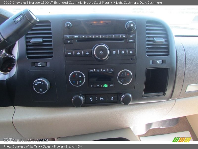 Mocha Steel Metallic / Light Cashmere/Dark Cashmere 2012 Chevrolet Silverado 1500 LT Extended Cab 4x4