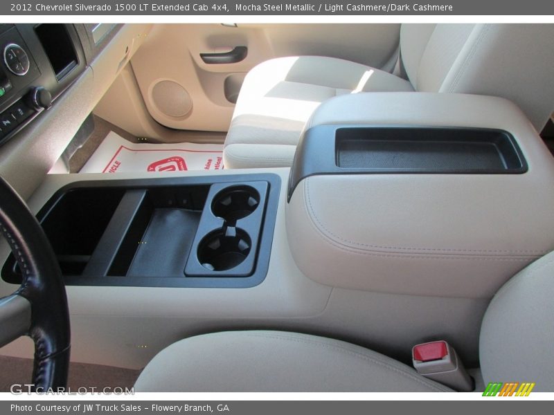 Mocha Steel Metallic / Light Cashmere/Dark Cashmere 2012 Chevrolet Silverado 1500 LT Extended Cab 4x4