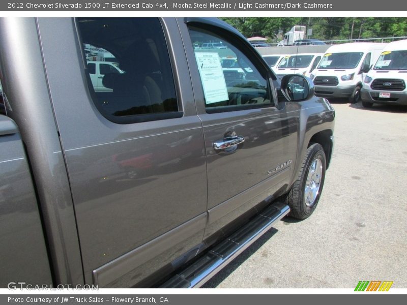 Mocha Steel Metallic / Light Cashmere/Dark Cashmere 2012 Chevrolet Silverado 1500 LT Extended Cab 4x4