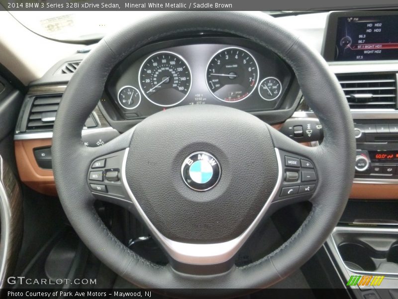  2014 3 Series 328i xDrive Sedan Steering Wheel
