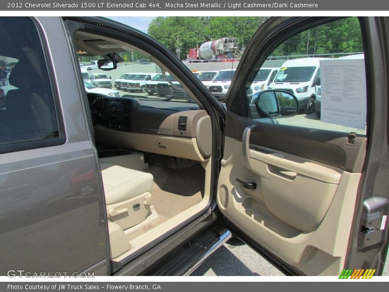 Mocha Steel Metallic / Light Cashmere/Dark Cashmere 2012 Chevrolet Silverado 1500 LT Extended Cab 4x4