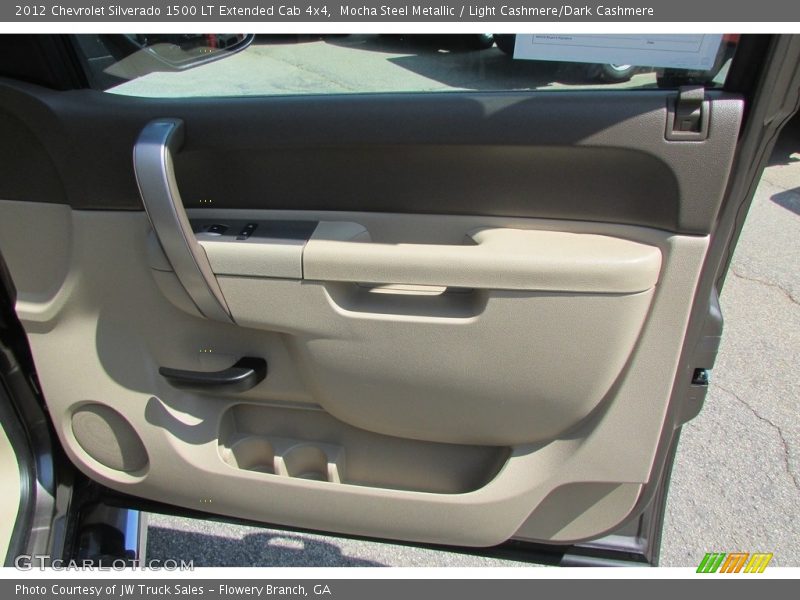 Mocha Steel Metallic / Light Cashmere/Dark Cashmere 2012 Chevrolet Silverado 1500 LT Extended Cab 4x4
