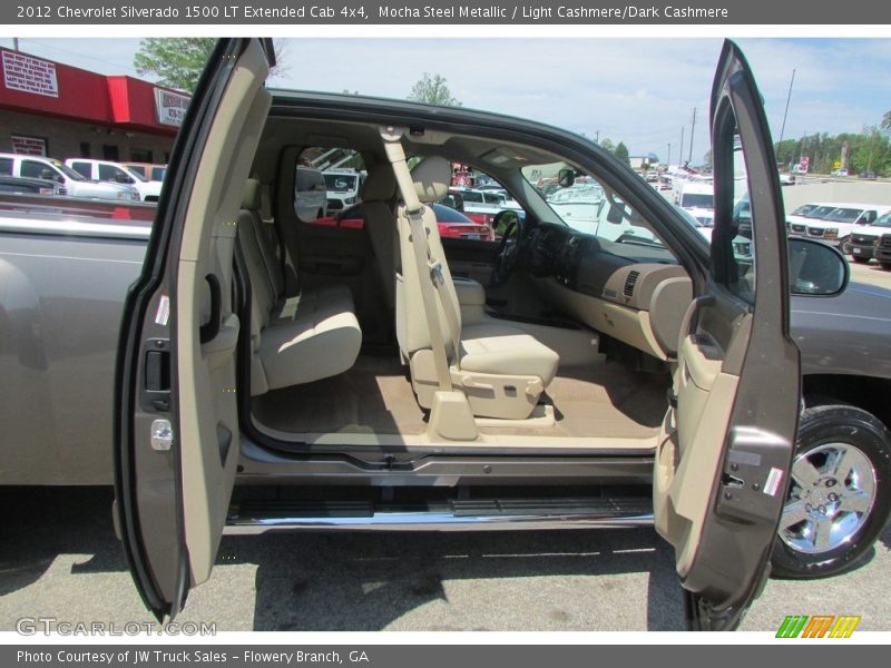 Mocha Steel Metallic / Light Cashmere/Dark Cashmere 2012 Chevrolet Silverado 1500 LT Extended Cab 4x4