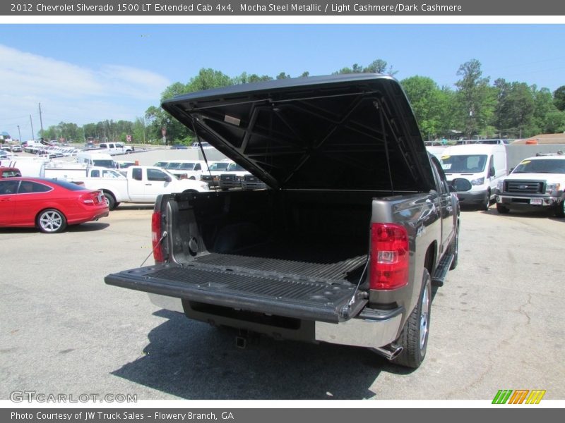 Mocha Steel Metallic / Light Cashmere/Dark Cashmere 2012 Chevrolet Silverado 1500 LT Extended Cab 4x4