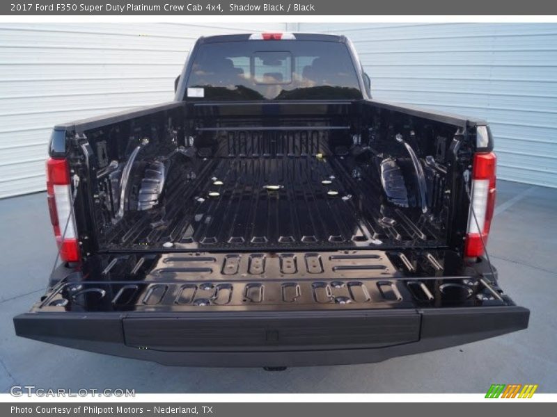 Shadow Black / Black 2017 Ford F350 Super Duty Platinum Crew Cab 4x4