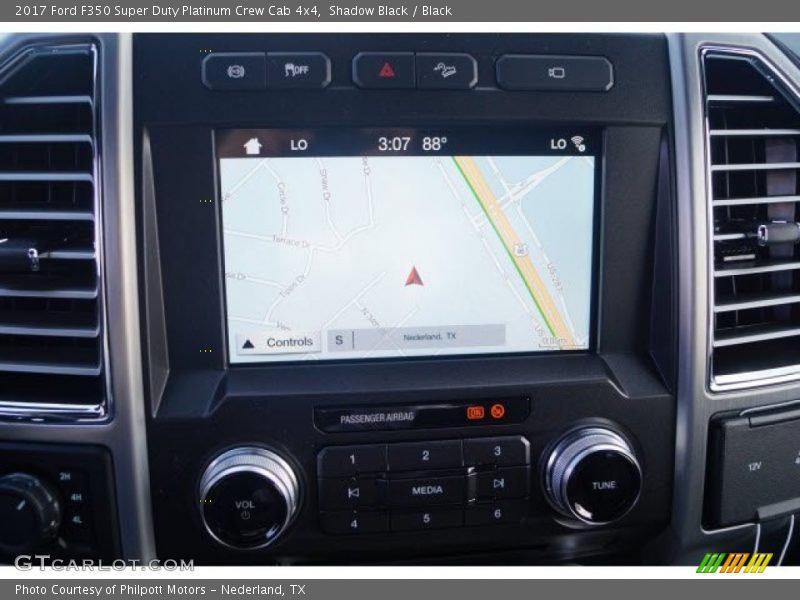Shadow Black / Black 2017 Ford F350 Super Duty Platinum Crew Cab 4x4