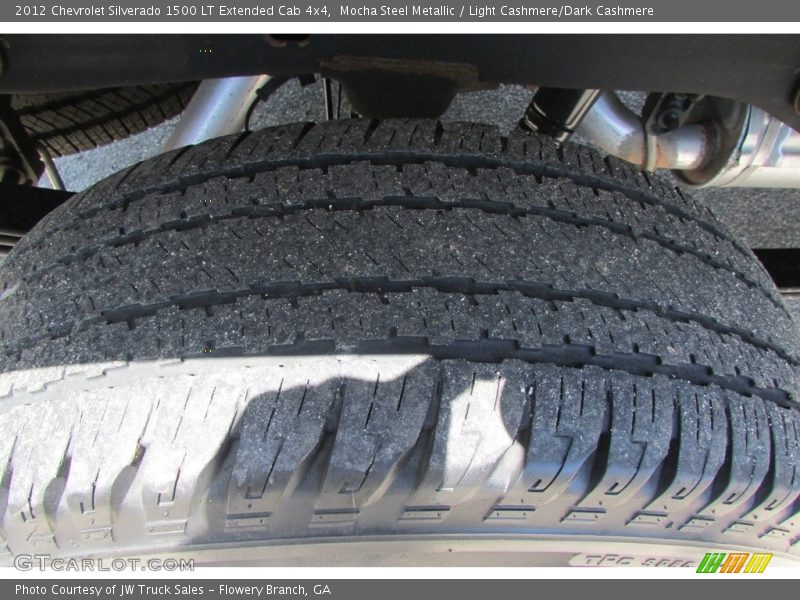Mocha Steel Metallic / Light Cashmere/Dark Cashmere 2012 Chevrolet Silverado 1500 LT Extended Cab 4x4