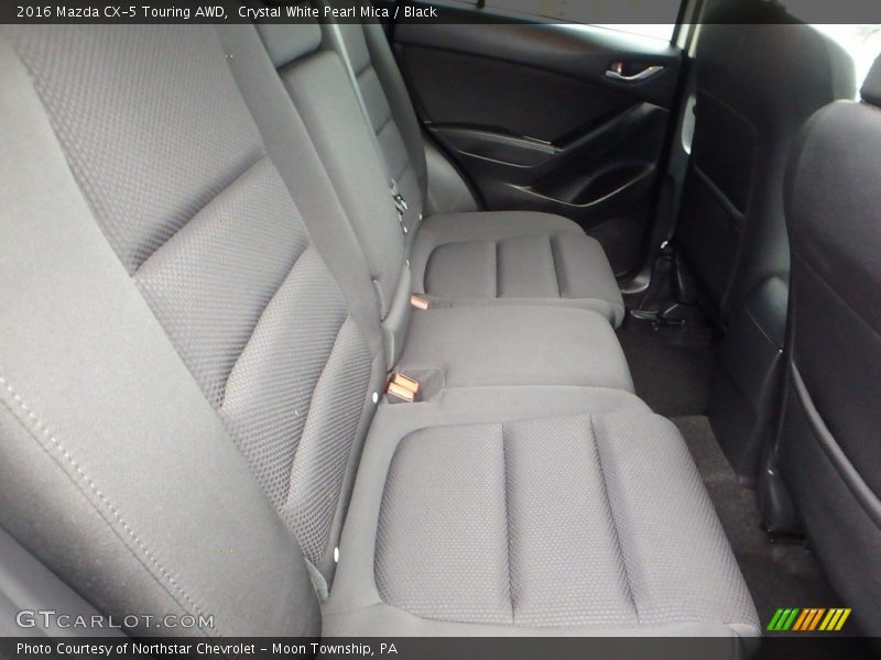 Crystal White Pearl Mica / Black 2016 Mazda CX-5 Touring AWD