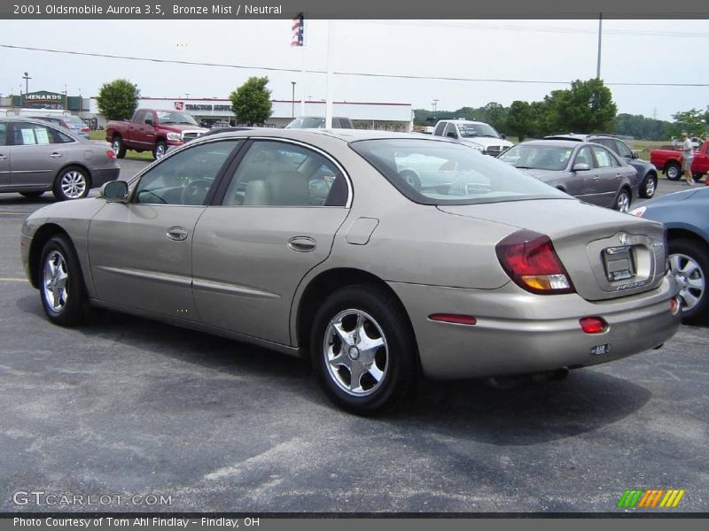 Bronze Mist / Neutral 2001 Oldsmobile Aurora 3.5