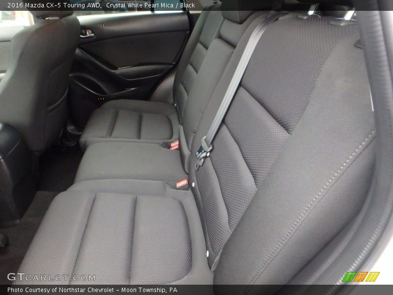 Crystal White Pearl Mica / Black 2016 Mazda CX-5 Touring AWD