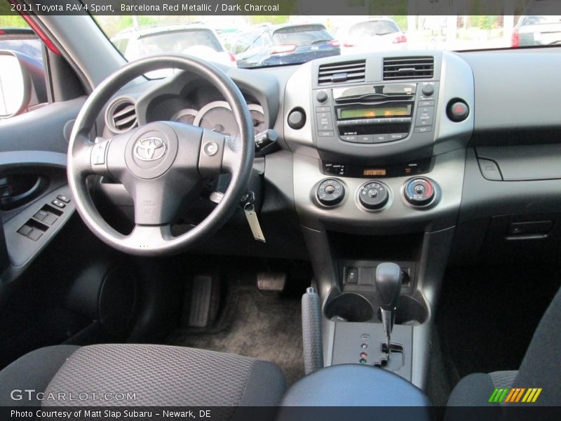 Barcelona Red Metallic / Dark Charcoal 2011 Toyota RAV4 Sport