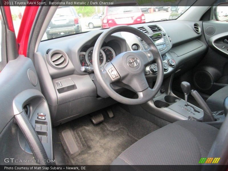 Barcelona Red Metallic / Dark Charcoal 2011 Toyota RAV4 Sport
