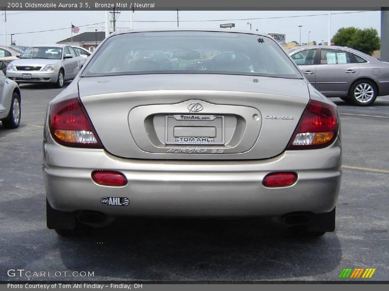 Bronze Mist / Neutral 2001 Oldsmobile Aurora 3.5