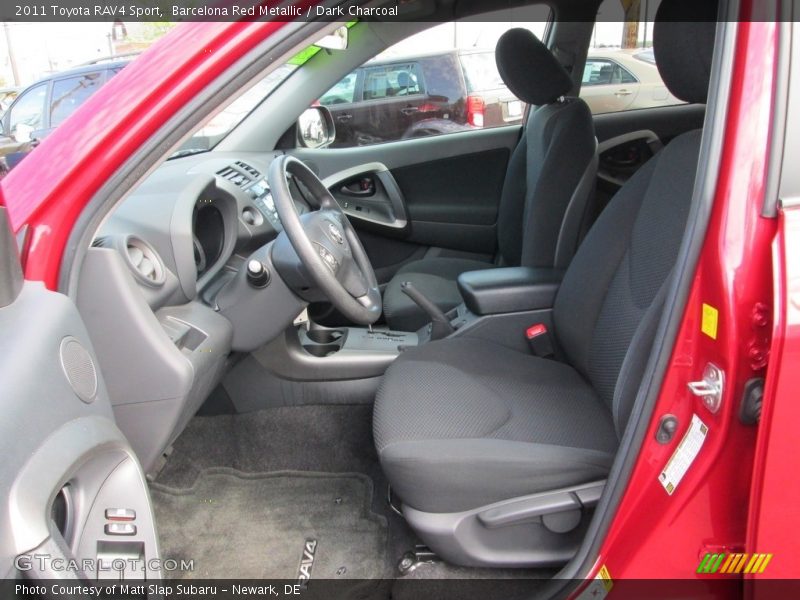 Barcelona Red Metallic / Dark Charcoal 2011 Toyota RAV4 Sport