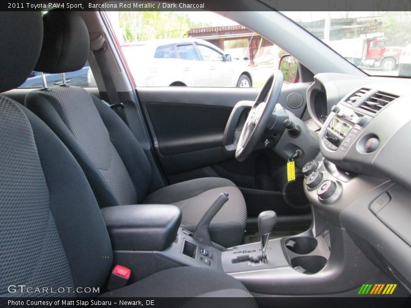 Barcelona Red Metallic / Dark Charcoal 2011 Toyota RAV4 Sport