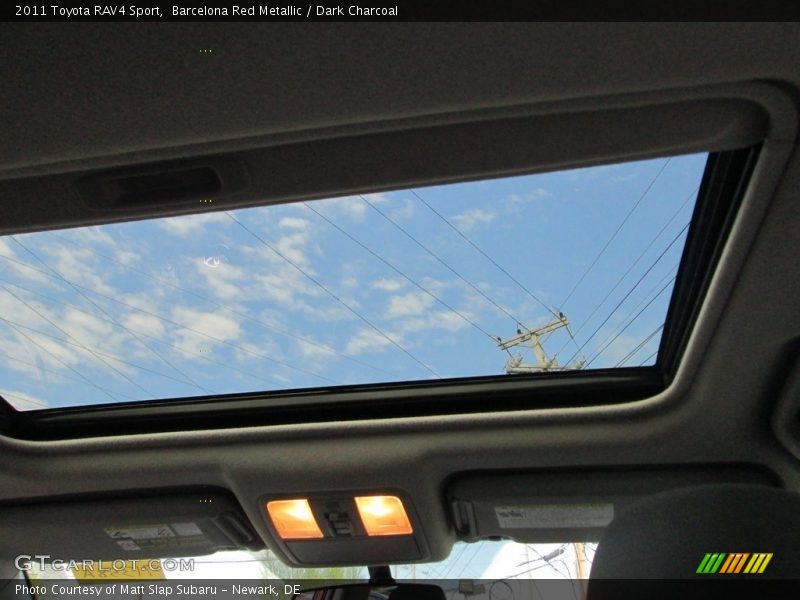 Barcelona Red Metallic / Dark Charcoal 2011 Toyota RAV4 Sport