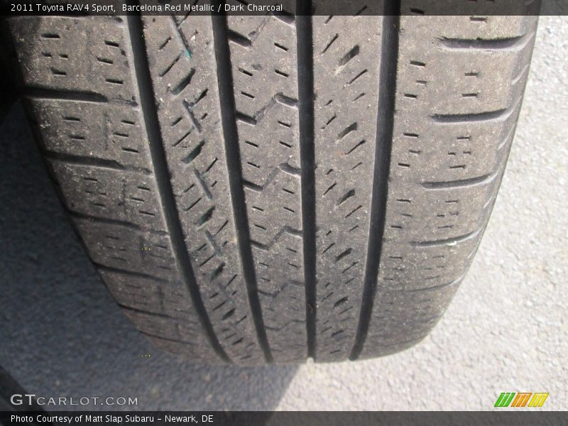Barcelona Red Metallic / Dark Charcoal 2011 Toyota RAV4 Sport