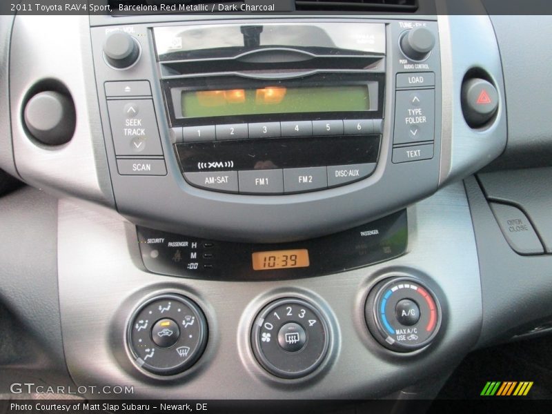 Barcelona Red Metallic / Dark Charcoal 2011 Toyota RAV4 Sport