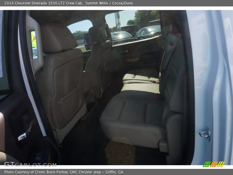 Summit White / Cocoa/Dune 2014 Chevrolet Silverado 1500 LTZ Crew Cab