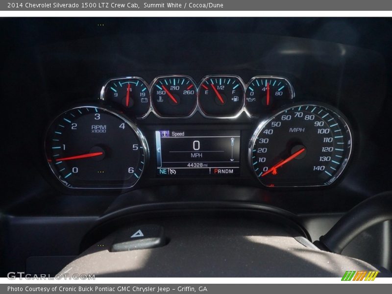 Summit White / Cocoa/Dune 2014 Chevrolet Silverado 1500 LTZ Crew Cab