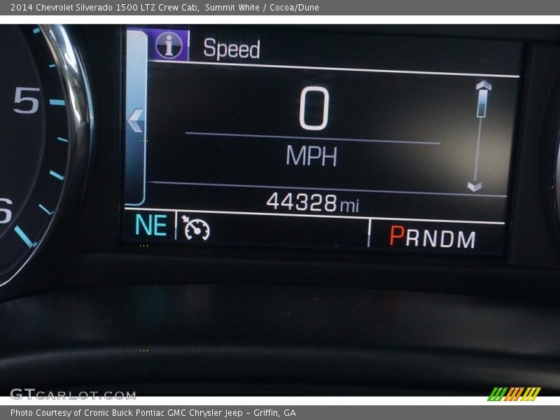 Summit White / Cocoa/Dune 2014 Chevrolet Silverado 1500 LTZ Crew Cab