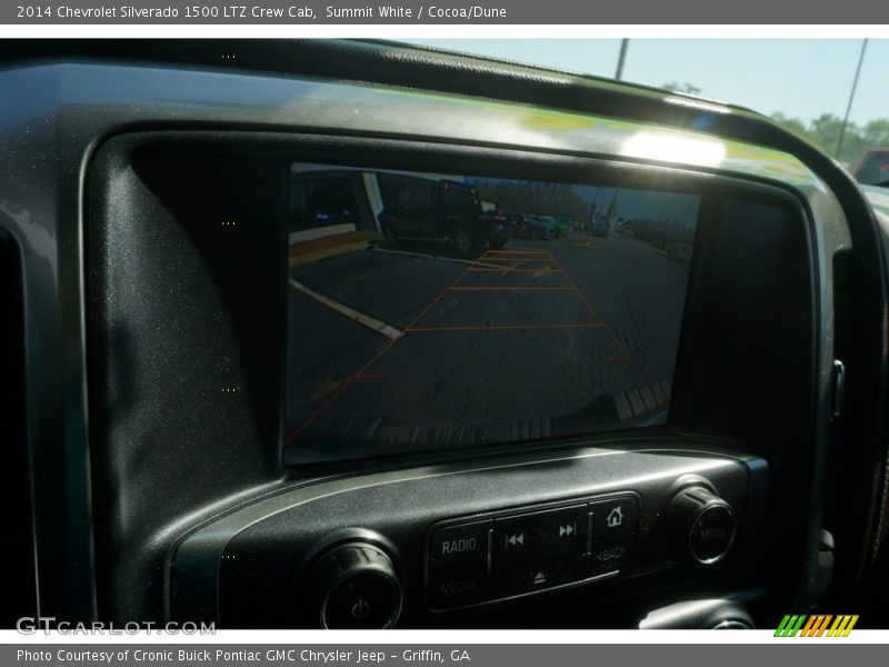 Summit White / Cocoa/Dune 2014 Chevrolet Silverado 1500 LTZ Crew Cab