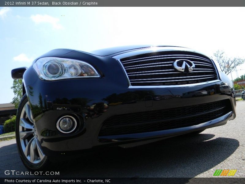 Black Obsidian / Graphite 2012 Infiniti M 37 Sedan